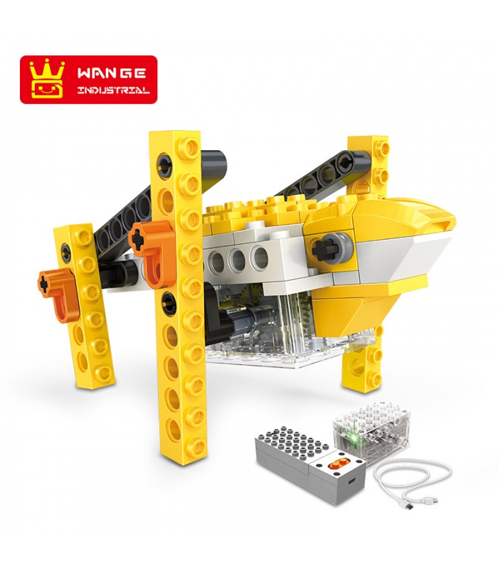 WANGE Robotic Animal 1201-1206 Set of 6 Building Blocks Toy Set