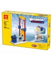 WANGE Mechanical Engineering Lift 1304 Building Blocks Educational Learning Toy Set
