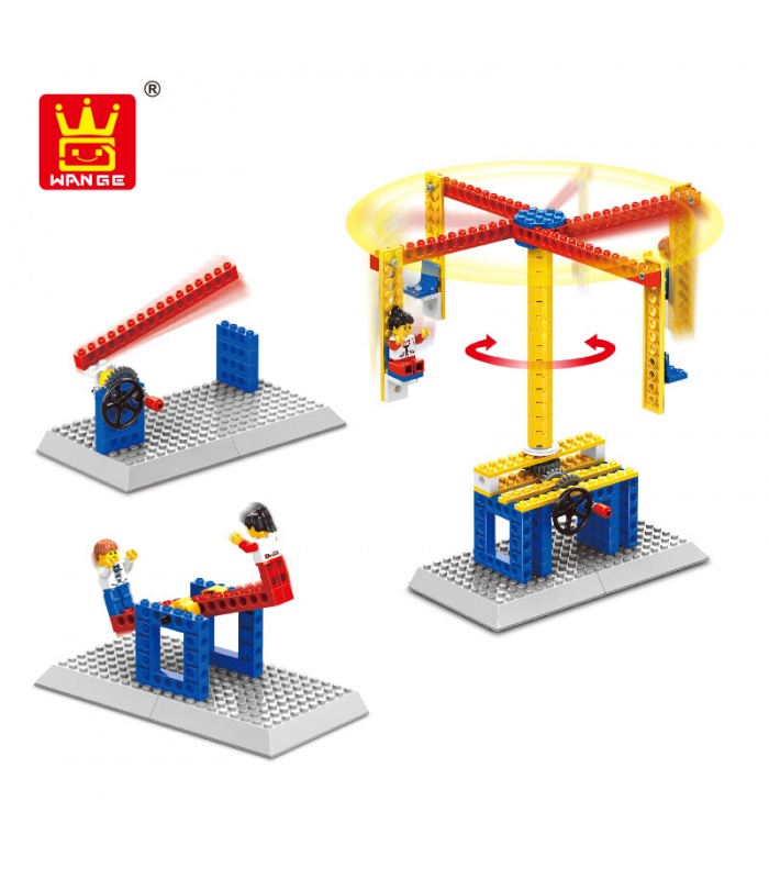WANGE機械工学1301-1304セット4ビルブロック玩具セット