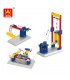 WANGE Mechanical Engineering 1301-1304 Set of 4 Building Blocks Toy Set