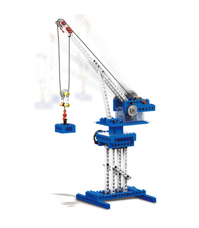 WANGE Power Machinery Crane 1402 Building Blocks Toy Set