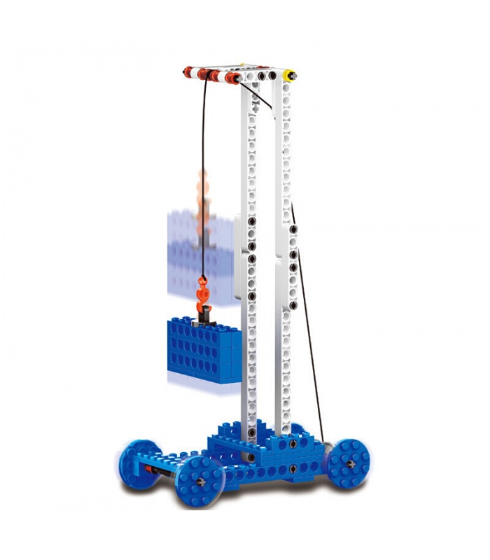 WANGE Power Machinery Crane 1402 Building Blocks Toy Set