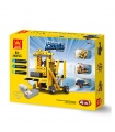 WANGE Power Machinery Forklift 1403 Building Blocks Educational Learning Toy Set