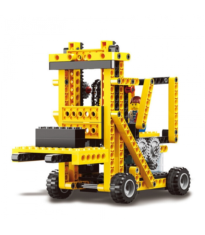 WANGE Power Machinery Forklift 1403 Building Blocks Toy Set