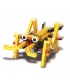 WANGE Power Machinery Gabelstapler 1403 Bausteine Spielzeugset