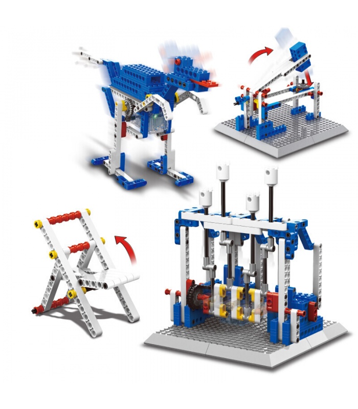 WANGE Poder de la Maquinaria de Vapor Motor de 1404 Bloques de Construcción de Juguete Set