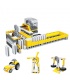 WANGE Power Machinery Dominos Machine 1405 Building Blocks Toy Set