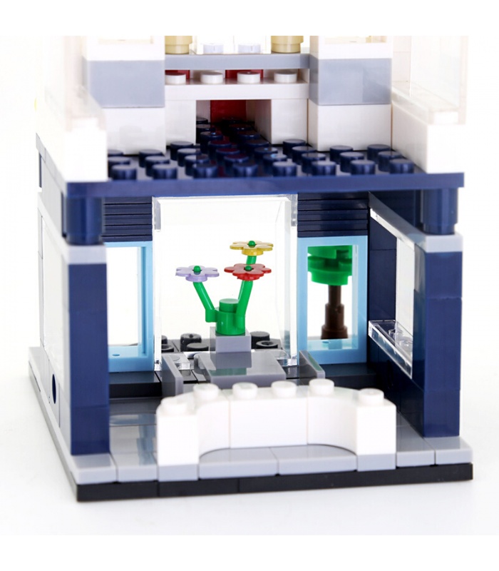 WANGE Street View Flower Shop 2310 Building Blocks Toy Set