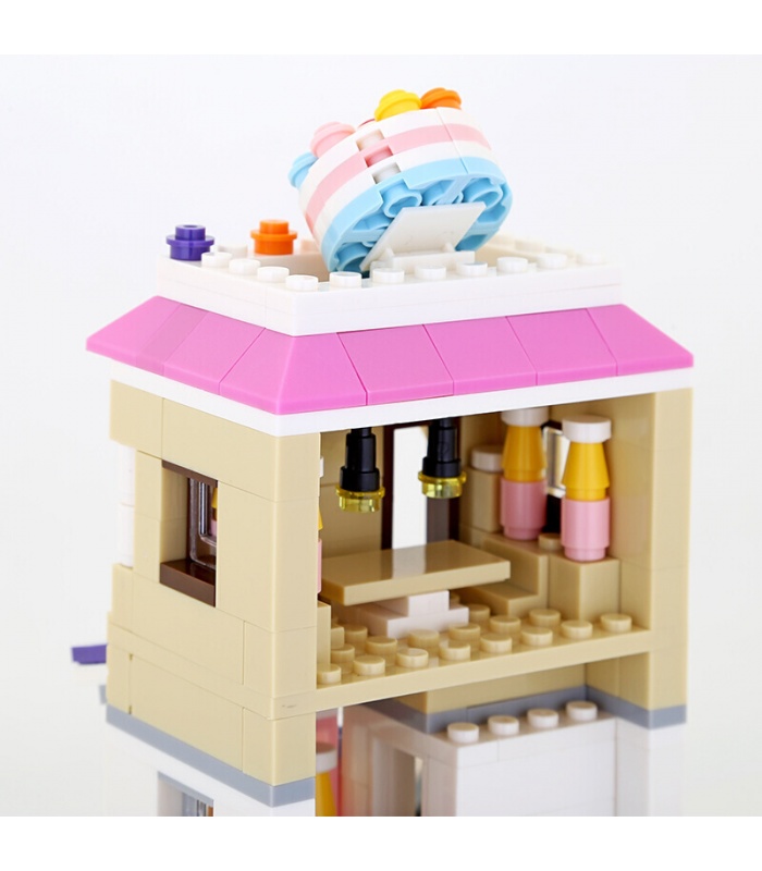 WANGE Street View Cake Shop 2311 Building Blocks Toy Set ...