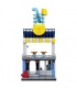 WANGE Street View Beverage Shop 2312 Building Blocks Toy Set