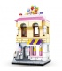 WANGE Street View Mini Architecture Set of 5 2310-2314 Building Blocks Toy Set