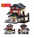 WANGE Mini Chinese Street View Set of 6 2315-2320 Building Blocks Toy Set