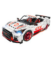 カスタムテクニックのNissan GT-R GT3レンガビル玩具セット3408個