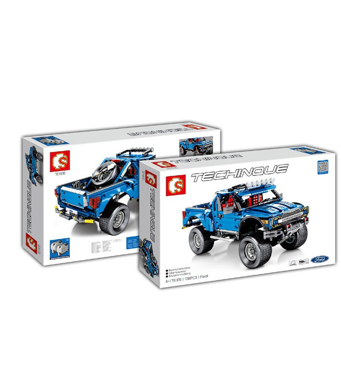 Sembo 701970 F-150 Raptor Camionnette Schepper Blocs De Construction Jouets Jeu