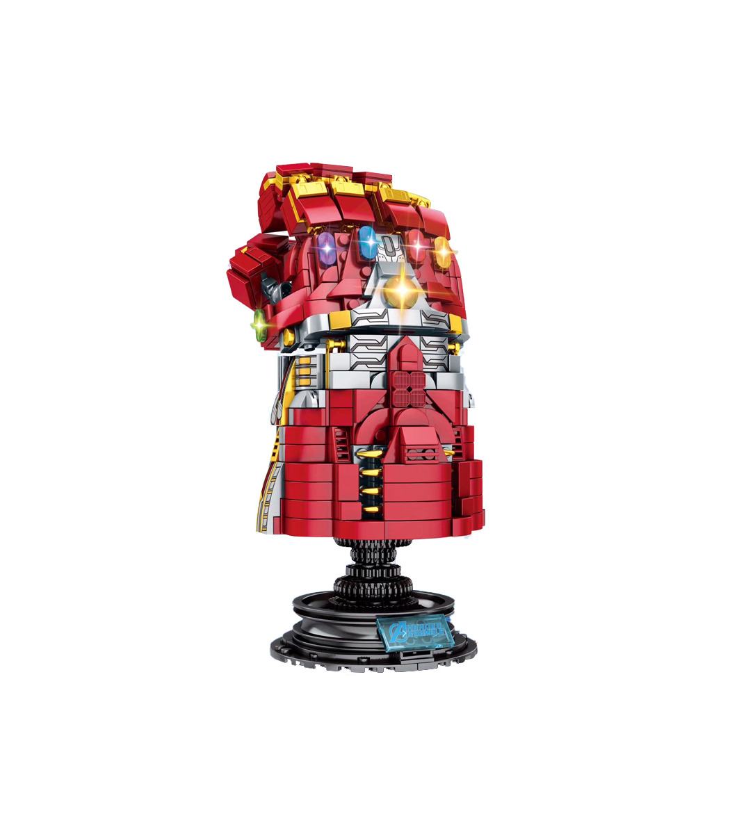 Personalizado Infinity Gauntlet Bloques De Construcción De Juguete Set 629 Piezas