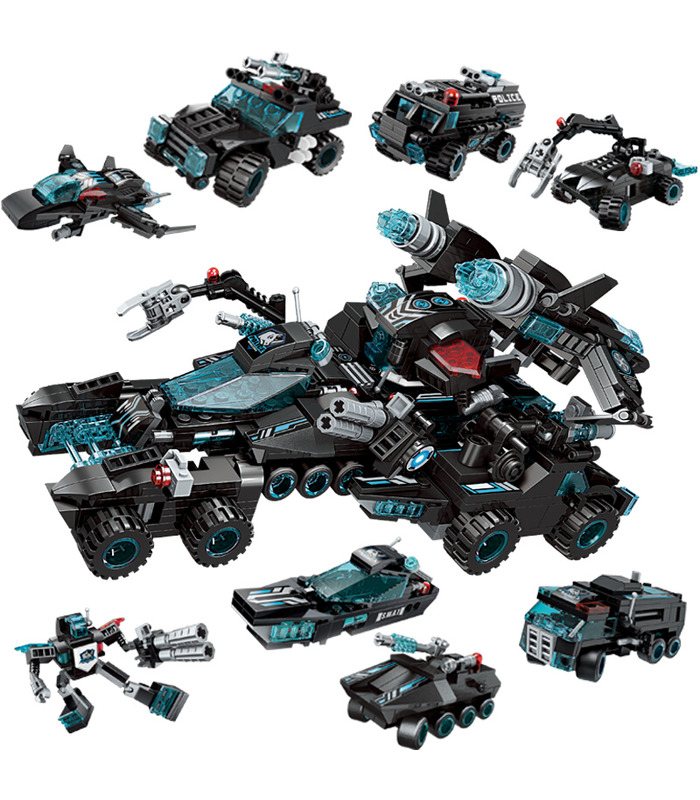 ENLIGHTEN 1413 Shadow Pulse Combat Vehicle Building Blocks Set