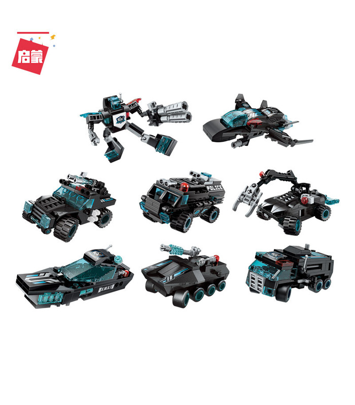 ENLIGHTEN 1413 Shadow Pulse Combat Vehicle Building Blocks Set