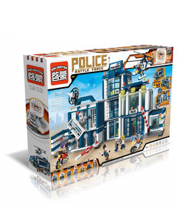 ENLIGHTEN 1918 Moving Headquarter Building Blocks Set
