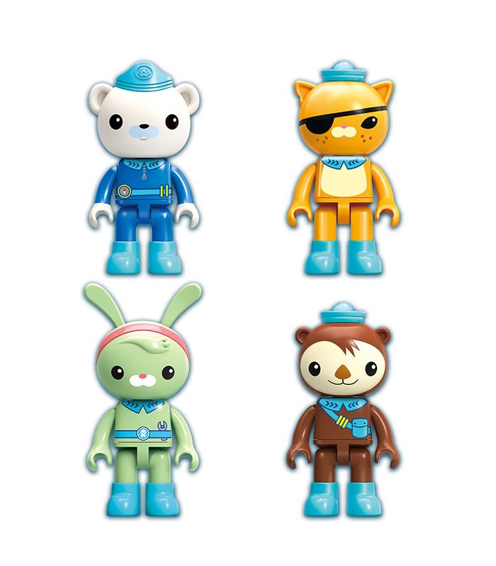 ÉCLAIRER 3714 Octonauts GUP-C Blocs de Construction Ensemble