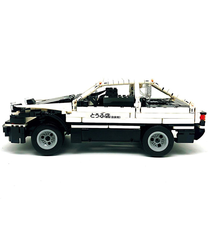 Benutzerdefinierte Initial D Toyota AE86 Auto mit Power Function Bausteine Toy Set 965 Stück
