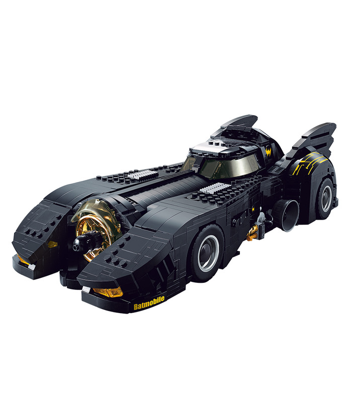 Custom Batman The Ultimate Batmobile Building Bricks Toy Set 1788 Pieces