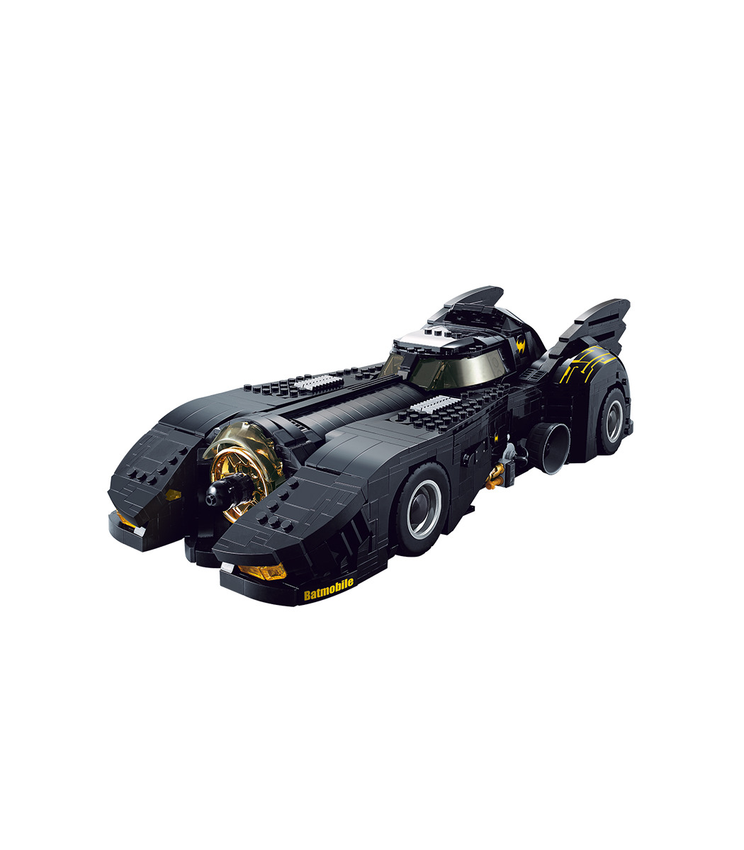 MOC Superhero Batmobile Batman Racing Car Bricks Toy