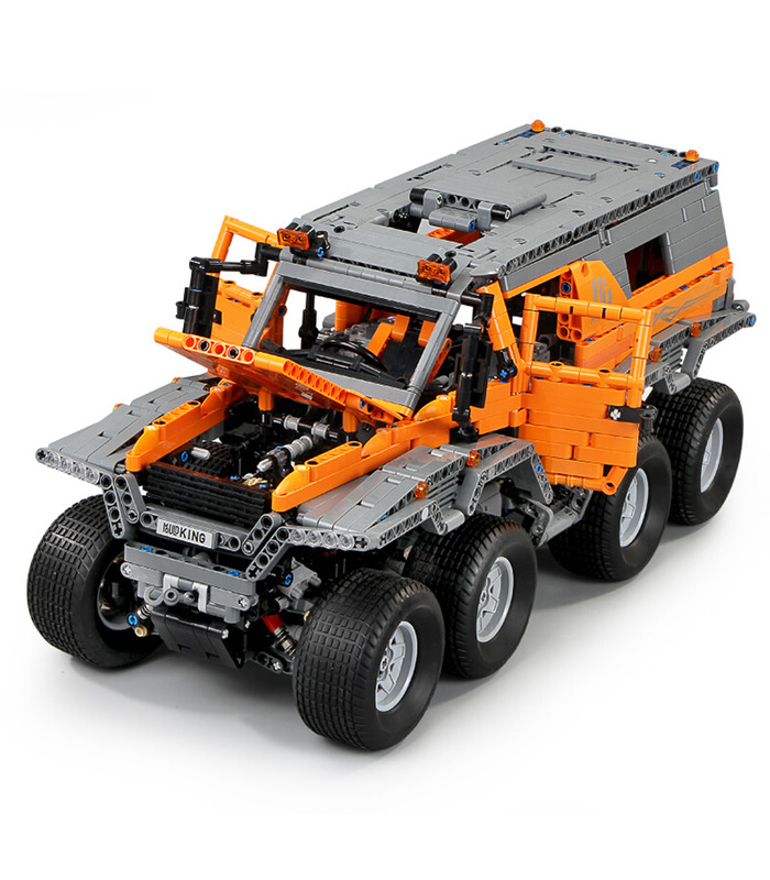 MOULD KING 13088 Avtoros Shaman 8x8 Siberia Off-Road Vehicle Remote Control Building