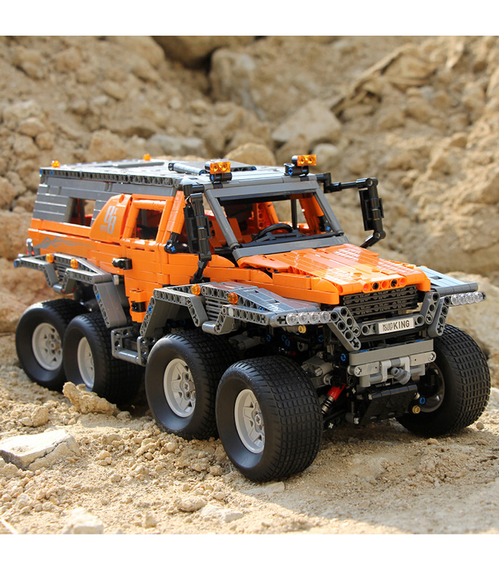 MOULD KING 13088 Avtoros Shaman 8x8 Siberia Off-Road Vehicle Remote Control Building