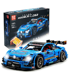 MOULD KING 13073 Mercedes Benz C63 AMG Remote Control Building Blocks Toy Set