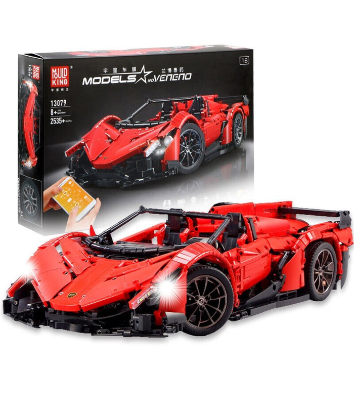 FORM KÖNIG 13079 Lamborghini Veneno Supercar Fernbedienung Bausteine Spielzeugset