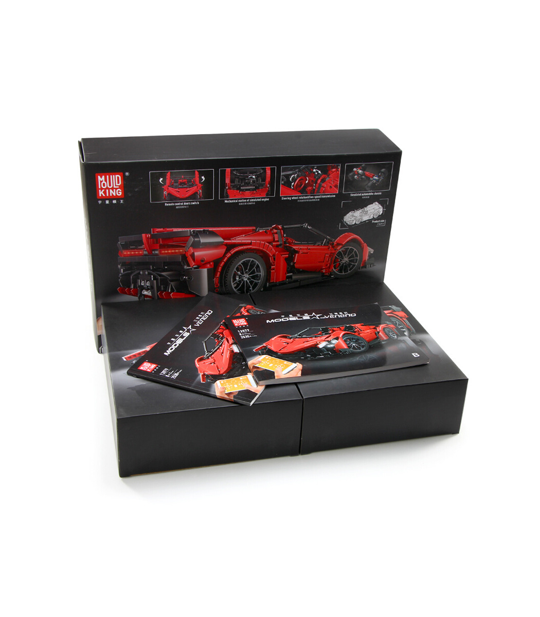 MOLDE REY 13079 Lamborghini Veneno Superdeportivo de Control Remoto de los  Bloques de Construcción de Juguete Set - BuildingToyS