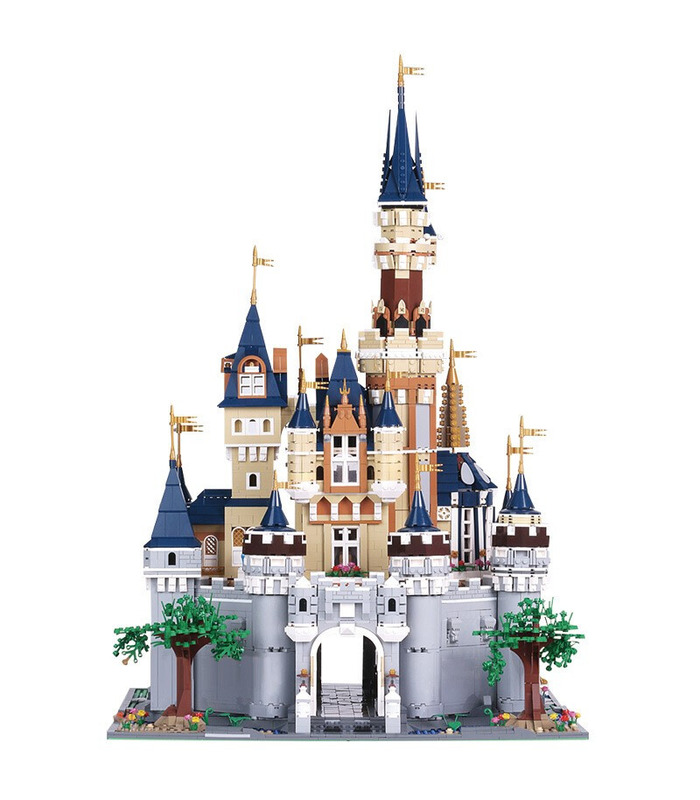 MOULD KING 13132 Paradise Disney Castle MOC Building Blocks Toy Set