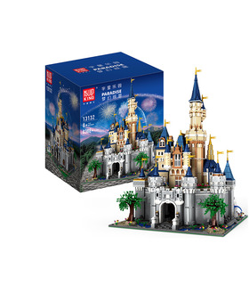 MOLD KING 13132 Paradies Disney Castle MOC Bausteine Spielzeugset