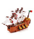 Custom Ideas Ship in a Bottle Building Bricks Toy Set 1078 Pieces