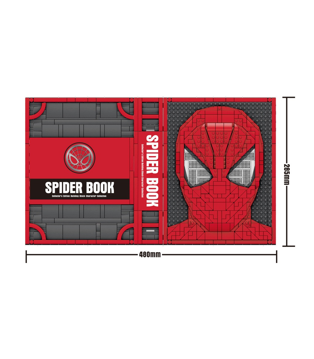 Personnalisé Spider-Man Collections De Livre Avec Spiderman Figurines Blocs  De Construction Jouets Jeu 2895 Pièces - BuildingToy