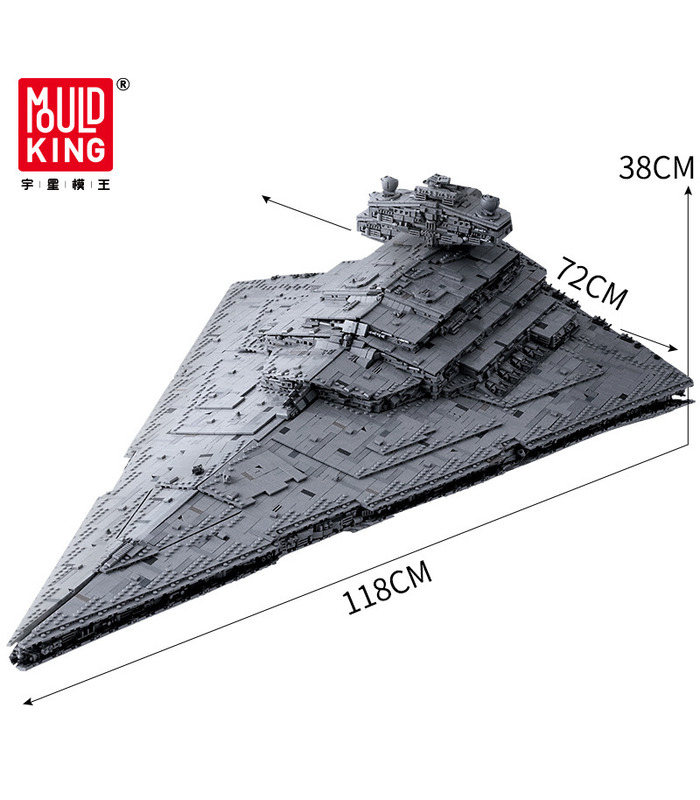 Moule Roi 13135 Star Wars Imperial Star Destroyer Monarque Blocs De Construction Jouets Jeu