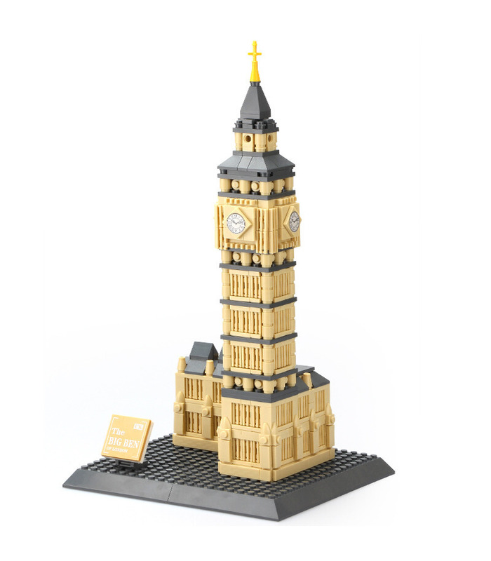 WANGE Architektur Big Ben Elizabeth Tower 4211 Bausteine Spielzeugset