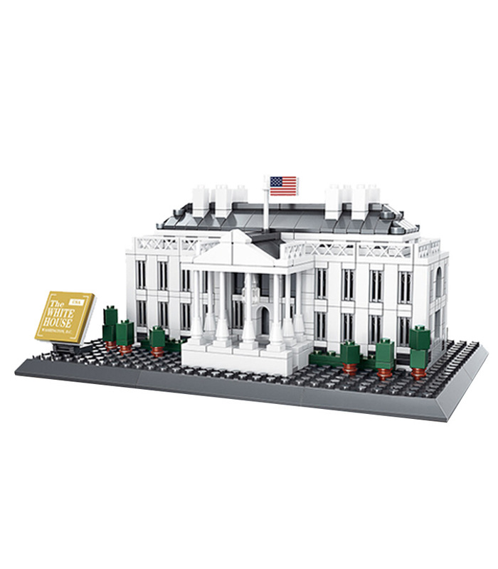 WANGE Architecture de Washington, la Maison Blanche 4214 Blocs de Construction Jouets Jeu