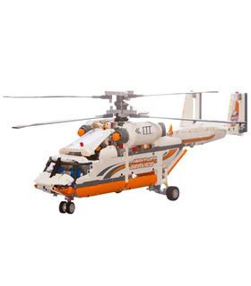Benutzerdefinierte Heavy Lift Hubschrauber Bausteine Spielzeug Set 1040 Stück