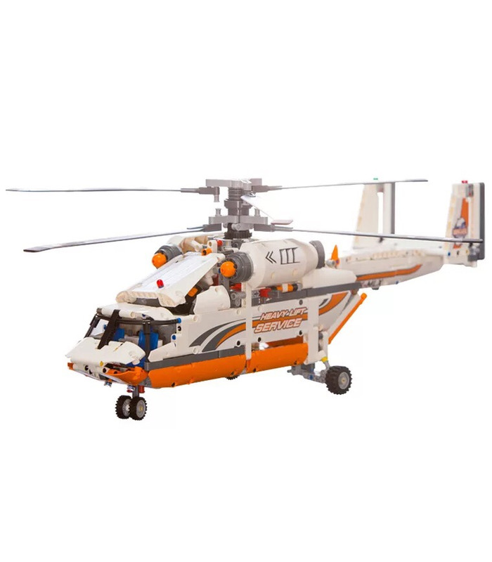 Personalizado De Carga Pesada Helicóptero Edificio De Ladrillos De Juguete Set 1040 Piezas