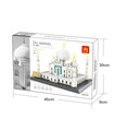 WANGE Architecture du Taj Mahal en inde 5211 Blocs de Construction Jouets Jeu