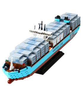 맞춤형 Maersk Line Triple E 빌딩 벽돌 장난감 세트 1518개