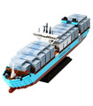 맞춤형 Maersk Line Triple E 빌딩 벽돌 장난감 세트 1518개