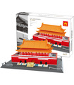 WANGE Architecture Der Pekinger Platz des Himmlischen Friedens 5218 Bausteine-Spielzeug-Set