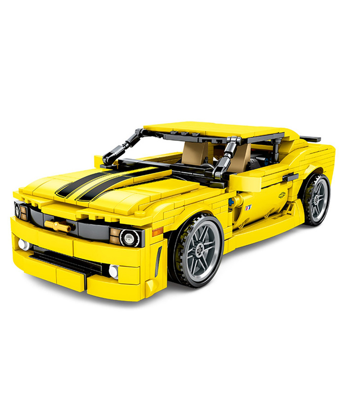 Sembo 701504 Camaro Bumblebee Blocs De Construction Jouets Jeu