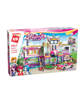 ENLIGHTEN 2017 Villa de Vacances de Blocs de Construction Jouets Jeu