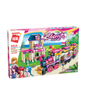 ENLIGHTEN 2015 Happy Little Train Bausteine Spielzeugset