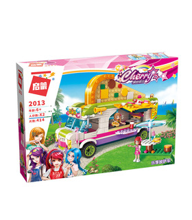 ENLIGHTEN 2013 Joy Pizza Car Building Blocks Toy Set