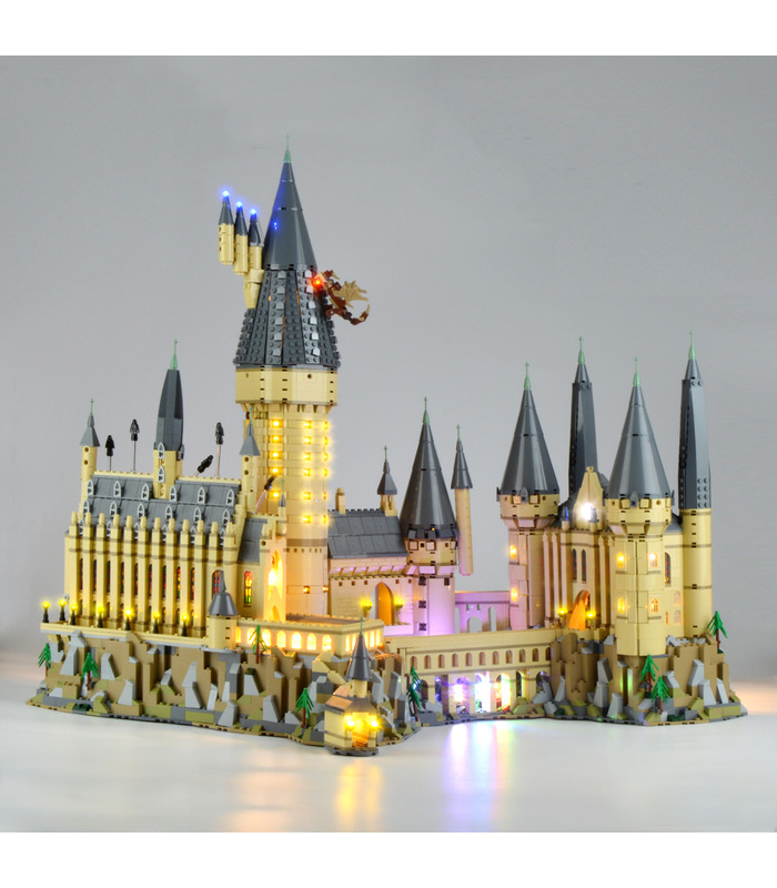 光キットのハリー-ポッター"シリーズHogwarts城LED照明セット71043