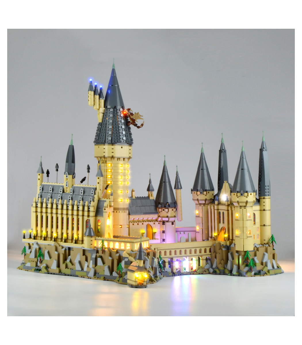 Yeacher Kit d'éclairage LED pour le château de Poudlard Harry Potter –  Compatible avec le modèle de blocs de construction Lego 71043 – Ensemble  Lego non inclus 